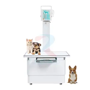 5.6KW DR สัตว์เอ็กซ์เรย์เรืองแสง Vet X Ray ระบบสัตวแพทย์ดิจิตอล X Ray เครื่อง DR สําหรับสุนัขแมว