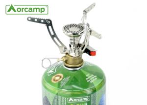 Hornillos de Camping portátiles con encendido piezoeléctrico, estufa de campamento para acampar al aire libre, senderismo, cocinar, Orgaz Orcamp - Product Image 2