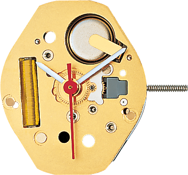 Quartz Movement 3 Hands 40 Months Battery Life Ronda 763 Watch with Brass Material