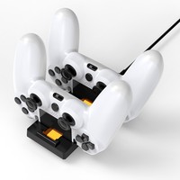 Dual-Ladestation für 4 Slim & Pro Controller ABS USB-Ladestation