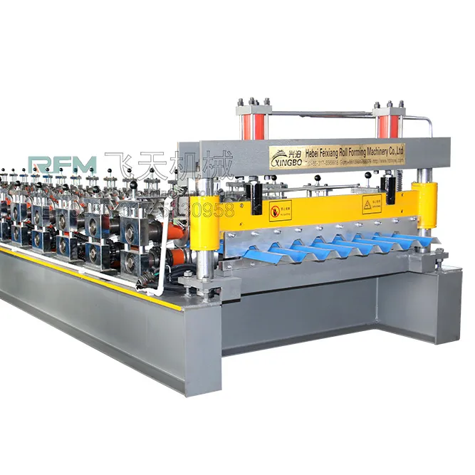 Roof Panel Step Galvanized Zinc Corrugated Roofing Sheet Roll Forming Machine Stone Coated Metal Roof Tile Making Machine