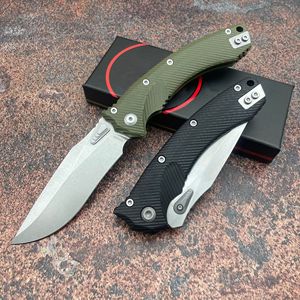 Nouveau couteau pliant amphibie micro-technologique transfrontalier en acier D2 avec manche G10, haute dureté, portable pour le camping en extérieur - Product Image 3