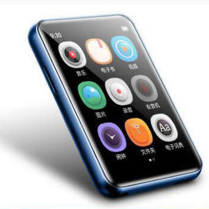 Reproductor MP3 MP4 de 2.5 pulgadas con pantalla táctil completa, altavoz integrado, radio FM, lector de libros electrónicos, grabadora, reproductor de música portátil - Product Image 4