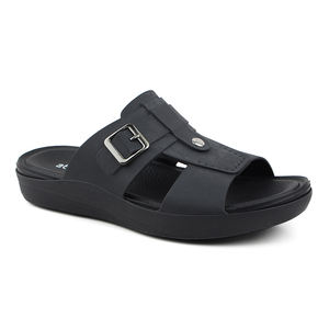 थोक कस्टम लक्जरी स्लाइड सैंडल पुरुषों के लिए पुरुषों के सैंडल स्लाइपरों के लिए पुरुषों के सैंडल चप्पल के साथ नरम - Product Image 2