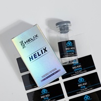 Étiquettes et boîtes en papier pour flacons de peptides de 2 ml, 5 ml, 10 ml – Personnalisez votre logo – Impression rapide – Rouleau d'autocollants en vinyle résistant à l'alcool