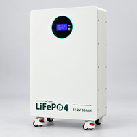 Batterie de stockage solaire résidentielle 16 kWh 51,2 V 314 Ah avec système onduleur 10 kW pour l'alimentation domestique d'urgence