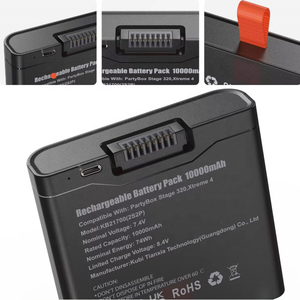 Batería para Altavoz <span class=keywords><strong>JBL</strong></span> <span class=keywords><strong>600</strong></span> con Indicador LED de Energía, Compatible con la Serie F-partybox 520 - Product Image 4