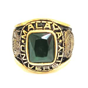 Anillo moderno personalizado de latón con circonita unisex a precio moderado - Product Image 3