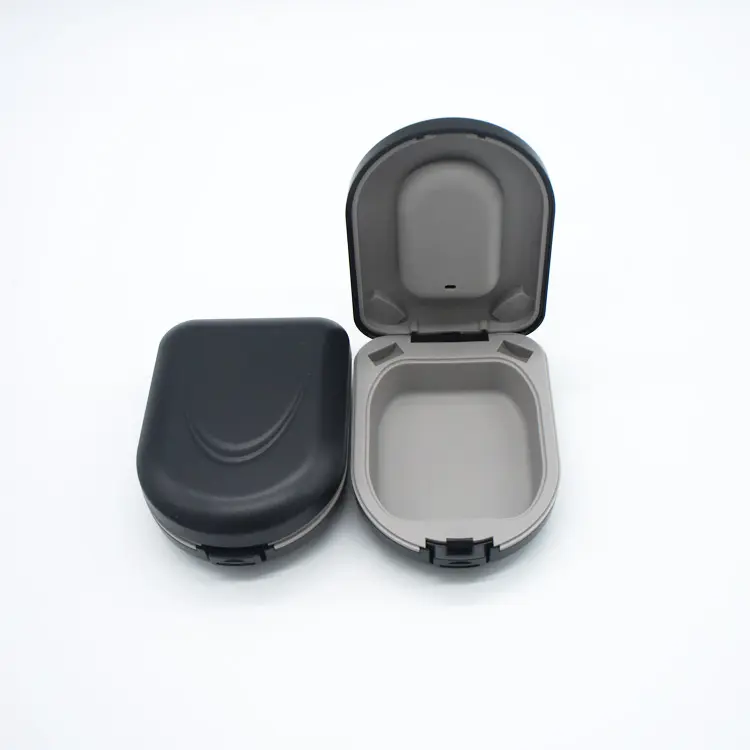 Factory direct rechargeable BTE hearing aid storage case,hard carrying plastic custom box for hearing aids/