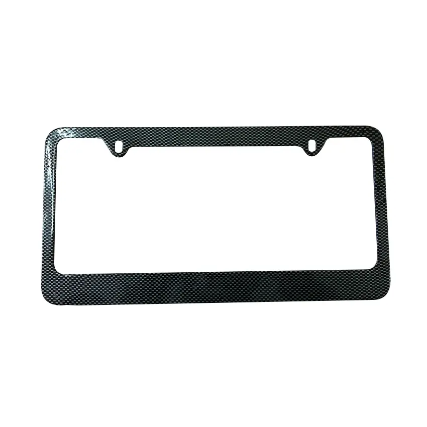 Professional high quality automotive license number frame pack with shrink film license plate frame