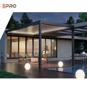 Pérgola de Jardín 6x6, Estructura de Pérgola Abrible para Exteriores - Product Image 2