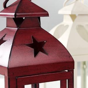 Faroles Pequeños para Velas/Chimenea, Decoración Navideña para el Hogar y Bodas, Farol con Asa, Farol de <span class=keywords><strong>Metal</strong></span> para Velas Navideñas - Product Image 4