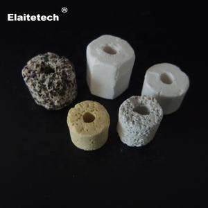 Colonne bioporteuse de média filtrant d'aquarium en céramique bio anneau respirant en forme de croix/gourde - Product Image 3