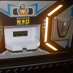 Xu hoạt động gatling điện tử Laser Trò chơi bắn súng máy thép không gỉ 2 người chơi tuổi 6 + Trung tâm trò chơi hai người chơi Tiếng Anh - Product Image 4