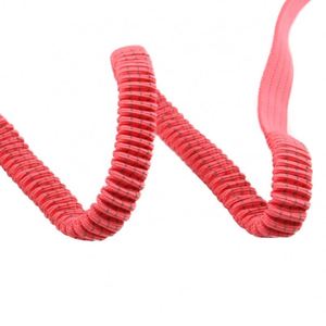 Sangle élastique en polyester colorée personnalisée 2024, bande élastique pour laisse de chien, laisse élastique en polyester - Product Image 4