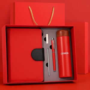 Regalo de Agradecimiento para Clientes de Lujo - Set Corporativo con Botella de Vacío, Cuaderno de PU y Bolígrafo Metálico - Product Image 6