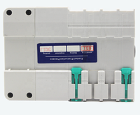 Commutateur de transfert automatique ATS 4P à double alimentation, commande manuelle, 16-100A, type PC, fourni par l'usine