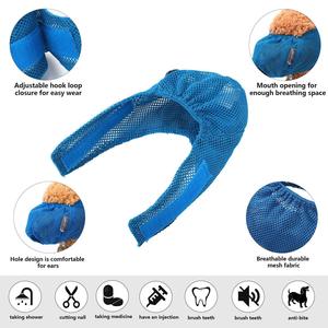 Pet Eye Mask Cat Muzzle Breathable Mesh Fabric For Grooming Bathing Pet Care SL Size - Product Image 3