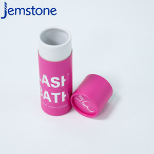 Carton artisanal biodégradable haut de gamme pour rouge à lèvres, crème de soin de la peau, cosmétique, tube d'emballage en papier avec impression couleur - Product Image 2