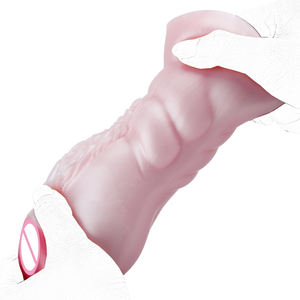 GEEBAデュアルヘッド入力男性マスターベーターシリコンポケットプッシーストローカーリアルな膣オナホールSexToy男性用前立腺マッサージ - Product Image 2