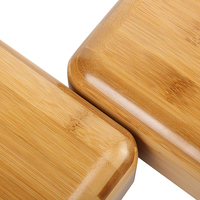 TOPKO – support de main antidérapant, brique d'entraînement de gymnastique, bambou naturel, recyclage, bloc de Yoga, brique de Pilates en bois massif, vente en gros