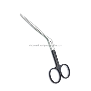 กรรไกรตัดจมูก Knight Supercut คุณภาพสูง ผลิตจากเหล็กกล้าไร้สนิม สำหรับศัลยกรรมตกแต่งจมูก อุปกรณ์ผ่าตัดหู คอ จมูก ขายส่ง - Product Image 5