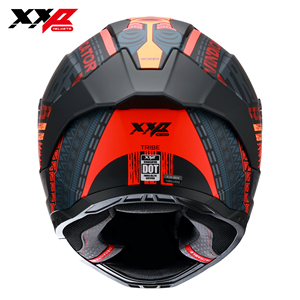Casques de moto intégraux en ABS NOUVEAUX avec grand spoiler, double visière, toutes saisons, boucle à dégagement rapide, XXL, homologués DOT, VINDICATOR - Product Image 4