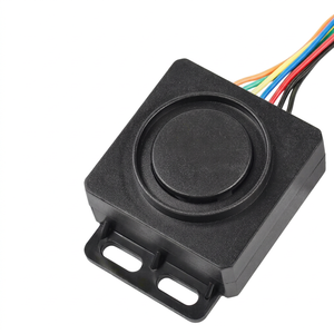 Alarme antivol pour véhicule électrique, 105-125 Db, haute intensité sonore, pour mise à niveau de moto avec double télécommande - Product Image 1