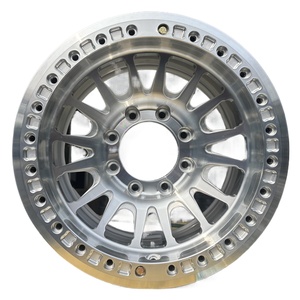 Rines <span class=keywords><strong>4x4</strong></span> con Acabado Mecanizado Beadlock 6x139.7 17x8.5 -10 -28PCD 4*100 5*114 6*114.3 Jailbreak Redye para Dodge Charger Usados - Product Image 2