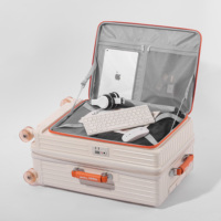 Valise de voyage d'affaires 20 pouces légère, de luxe, moderne, avec serrure TSA, extensible et à 4 roues – Offre spéciale