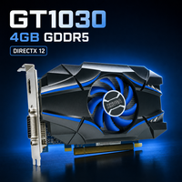 Carte graphique GT1030 4 Go GDDR5 64 bits, carte vidéo DVI 4K GPU pour ordinateur de bureau, PC de jeu, pièces d'ordinateur, GPU 4G