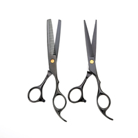 Ciseaux de barbier en acier inoxydable de 6 pouces, ciseaux de coiffure professionnels pour salon