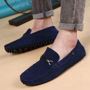 Zapatos de Cuero Vacuno Casuales de Estilo Británico para Hombre, Mocasines de Verano, Zapatos de Cuero Genuino a la Moda para Papá, Zapatos Cómodos - Product Image 5