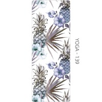 Vente en gros de tapis de yoga en tissu suédé tapis de yoga pliable en caoutchouc antidérapant de 1mm d'épaisseur