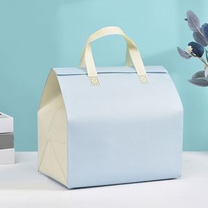 Non Woven Fabric Insulation <b>Bag</b> Portable Coolers and Insulated <b>Bags</b> Take-out <b>Ice</b> Lunch Cake <b>Pack</b> Non-woven Cooler <b>Bag</b> - Product Image 1