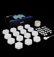 Système d'éclairage intelligent Cololight Hexagon RGB pour la maison, système musical, multicolore, AUTO, cristal lumineux pour la décoration intérieure, kit et système
