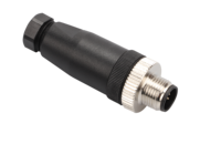 Connecteur de câble circulaire M12 IP67 étanche DIN pour capteur de puissance, mâle-femelle, droit, à angle droit, hybride, surmoulé