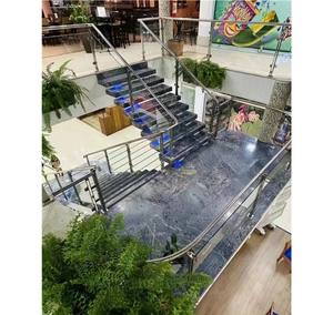 Directo de fábrica Vestíbulo Sala de estar Lujo Masion Hotel Villa Granito azul natural <span class=keywords><strong>Escaleras</strong></span> <span class=keywords><strong>exteriores</strong></span> - Product Image 3