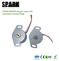 Moteur pas à pas à aimant permanent mini PM25S-024 DC 5V, angle de pas bipolaire 15 degrés pour actionneur de vanne/contrôle d'éclairage de scène/imprimante
