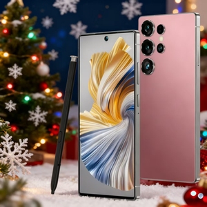 22GB + 2TB Bộ nhớ lớn S25 siêu 5g điện thoại thông minh <span class=keywords><strong>2025</strong></span> New Android 15 Deca Core 108mp 7.3 inch giá rẻ Wifi S25 siêu điện thoại di động - Product Image 1