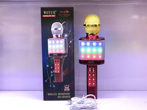 <span class=keywords><strong>2021</strong></span>มาใหม่<span class=keywords><strong>ค</strong></span>าราโอเกะลำโพงต้นฉบับ WSTER WS-1828ไมโครโฟนไร้สายลำโพง - Product Image 5