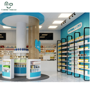 Étagère de pharmacie en verre <span class=keywords><strong>moins</strong></span> chère Vitrines de magasin de pharmacie Étagères de magasin de pharmacie pour magasin de médicaments - Product Image 5