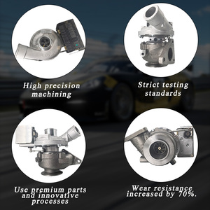 Turbocompresseur centrifuge pour moteur de voiture, compatible avec TOYOTA, Nissan, Hino, <span class=keywords><strong>Hyundai</strong></span>, PEUGEOT, Renault, BMW, Ford, CHEVROLET, JEEP - Product Image 3