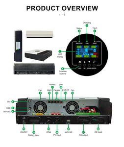 <span class=keywords><strong>Inverter</strong></span> Solare Ibrido CKMINE 6KW 7KW 48V 500VDC Dual MPPT con 2 Uscite Monofase 230V 220V per Sistemi Domestici On/Off Grid - Vendita all'Ingrosso - Product Image 3