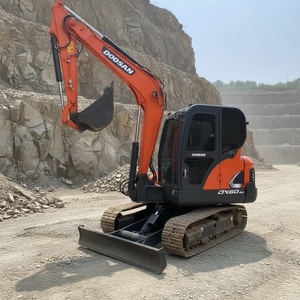 Used Doosan60-7 Dx60 Dh60 <b>Mini</b> Excavator Original Doosan Dx60-9 Dh60 Dx55 Dx60-7 Dx80 Dx75 Used Doosan 55 60 75 80 on Sale - Product Image 1