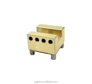 Soporte de electrodo EDM de latón con orificio de extracción de chips, ranura cuadrada de 20x20mm, para máquinas de EDM de plomo de sistema ITS - Product Image 3