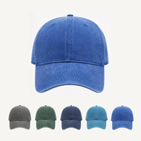 Casquette de baseball promotionnelle en denim délavé avec broderie 3D gonflée personnalisée en microfibre pour la chasse, les voyages et les activités décontractées en extérieur