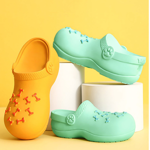Jouet à mâcher couineur en latex pour chien, en forme de chaussure, pour le nettoyage dentaire et la dentition des chiots et petits chiens - Product Image 4
