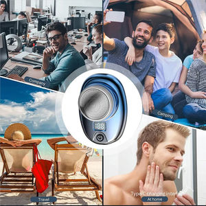 <span class=keywords><strong>Rasoir</strong></span> électrique portable pour homme, rechargeable par <span class=keywords><strong>USB</strong></span>, format poche, utilisation humide et sèche, <span class=keywords><strong>rasoir</strong></span> électrique miniature indolore pour homme - Product Image 6