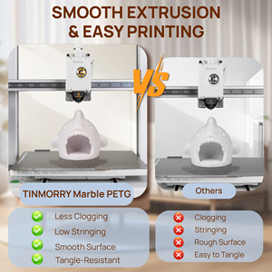 TINMORRY 3D Printing Filament 1kg PETG Marble Filament 1.75mm Colorful Filament - Product Image 3